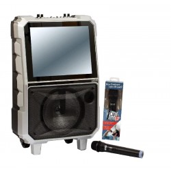 Giochi Preziosi - Canta Tu - Karaoke, Impianto Audio Video Portatile Per Portare Ovunque Il Divertimento, Inclusi 2 Microfoni Wi