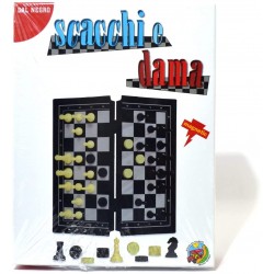 Dal Negro Scacchi E Dama Travel MAGNETICI PLASTICA 055759