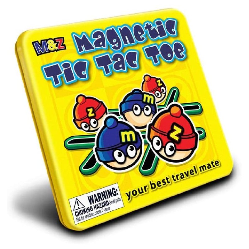 Dal Negro - Magnetic Tris Tic Tac Toe - Gioco Magnetico da Viaggio Tavolo - D095165