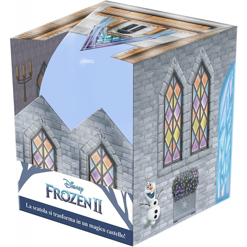 Hasbro Sorpresovo Frozen 2022 - Uovo con sorprese e Scatola che si trasforma in Castello