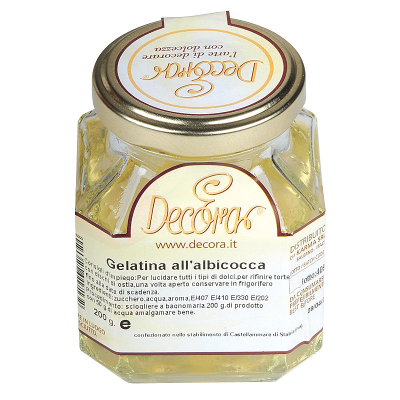 Gelatina Aroma Albicocche 200 Gr