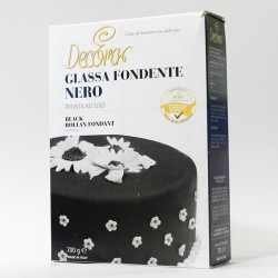 Glassa Fondente Nero 700gr