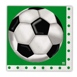 20 Tovaglioli 33 x 33 cm Calcio, 13283