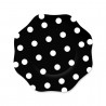 Piatti Cm.18 Pois Nero Pz.10