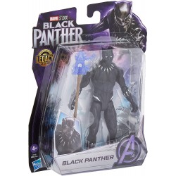 Hasbro - Marvel Studios Legacy Collection - Black Panther, Action Figure di Black Panther in Scala da 15 cm - E1349ES61