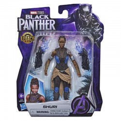 Hasbro - Marvel Studios Legacy Collection - Black Panther, Action Figure di Shuri in Scala da 15 cm - E1358ES61