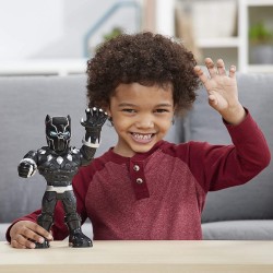 Marvel Super Hero Adventures - Black Panther (Playskool Heroes Super Hero Adventures Mega Mighties, Action Figure da 25 cm)