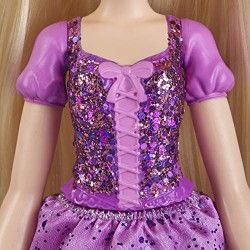 Hasbro Disney Princess- Shimmer Rapunzel Bambola, Multicolore, E4157ES2