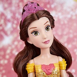 Hasbro Disney Princess- Shimmer Belle Bambola, Multicolore, E4159ES2