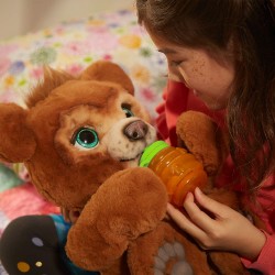Hasbro - FurReal - Cubby, il mio Orsetto Curioso, Cucciolo di Peluche Interattivo, per Bambini dai 4 anni in su, E4591EU4