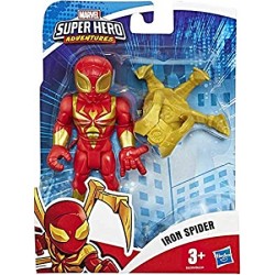 Hasbro Playskool- Heroes Mega Mighties Avengers Mini Iron Spider Action Figure, Multicolore, E6259ES0