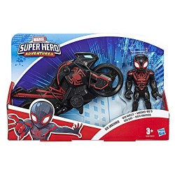 Hasbro - Playskool Marvel Super Hero Adventures - Kid Arachnid Web Wheels (Playskool Heroes Super Hero Adventures, Personaggio d