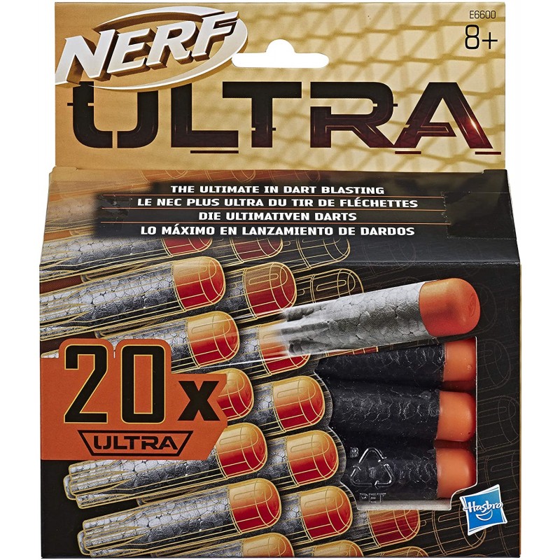 Nerf Ultra - Confezione da 20 dardi (ricarica compatibile soltanto con i blaster Nerf Ultra)