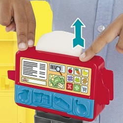 Hasbro Play-Doh - Il Registratore di Cassa Playset con Suoni Divertenti, Accessori e 4 Colori di Pasta da Modellare