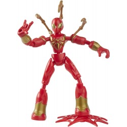 Hasbro - Spider-Man, Iron Spider Bend And Flex 15Cm, E73355L00