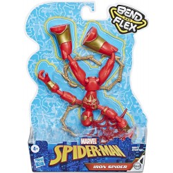 Hasbro - Spider-Man, Iron Spider Bend And Flex 15Cm, E73355L00