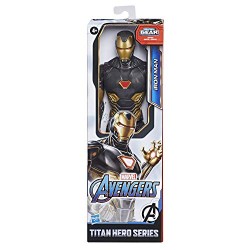 Hasbro - Marvel Avengers Titan Hero Series Blast Gear, Action figure di Iron Man, di 30 cm, per bambini dai 4 anni in su, E7878E
