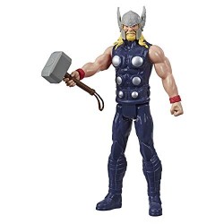 Hasbro - Marvel Avengers Thor (Action Figure 30 cm Titan Hero Series Blast Gear), Multicolore, E7879EL71