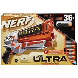 Hasbro - Nerf Ultra Two Blaster Motorizzato - Blaster con Retrocarica rapida, 6 dardi Nerf Ultra - Compatibile solo con i dardi 