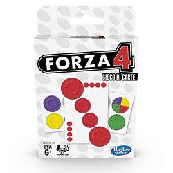 Hasbro - Gaming Forza 4, Gioco di Carte, E83881030