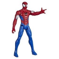 Hasbro - Marvel Bend And Flex Black Suit Spider-Man Contro Doc Ock Action 15 cm Figure Pieghevoli, Multicolore, E85225L20