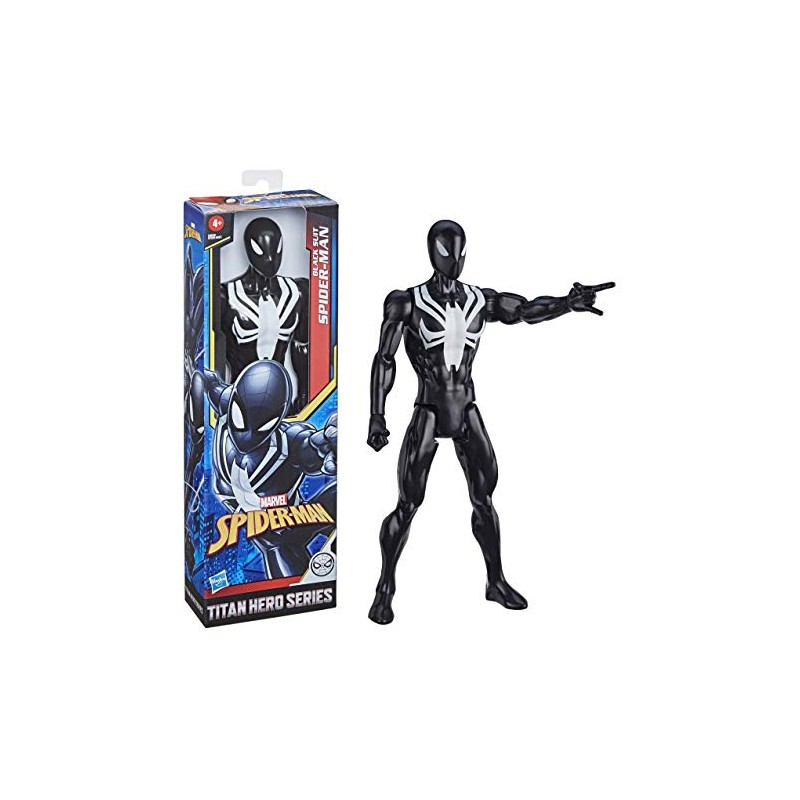 Hasbro - Spiderman Titan Black Suit Spider Man, E73295L2