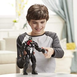 Spider-Man Maximum Venom - Venom (Action Figure 30cm con Blaster Titan Hero Blast Gear)