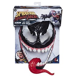 Hasbro - Spider-Man Marvel s Maximum Venom - Maschera di Venom, lingua mobile e fascia regolabile, per bambini dai 4 anni in su,
