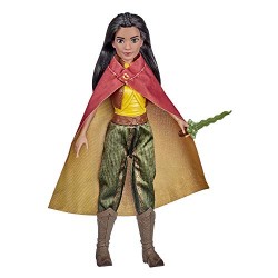 Hasbro - Disney Princess - Raya (Bambola fashion con abito, scarpe e spada, ispirata al film Disney: Raya e l ultimo drago), E95