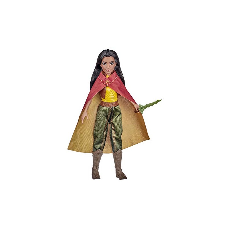 Hasbro - Disney Princess - Raya (Bambola fashion con abito, scarpe e spada, ispirata al film Disney: Raya e l ultimo drago), E95