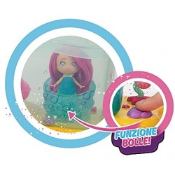 Giochi Preziosi - Seasters - Magico Playset Bubble Acquario, con una sirena speciale trasformabile e con funzione bolle, per bam