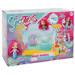 Giochi Preziosi - Seasters - Magico Playset Bubble Acquario, con una sirena speciale trasformabile e con funzione bolle, per bam