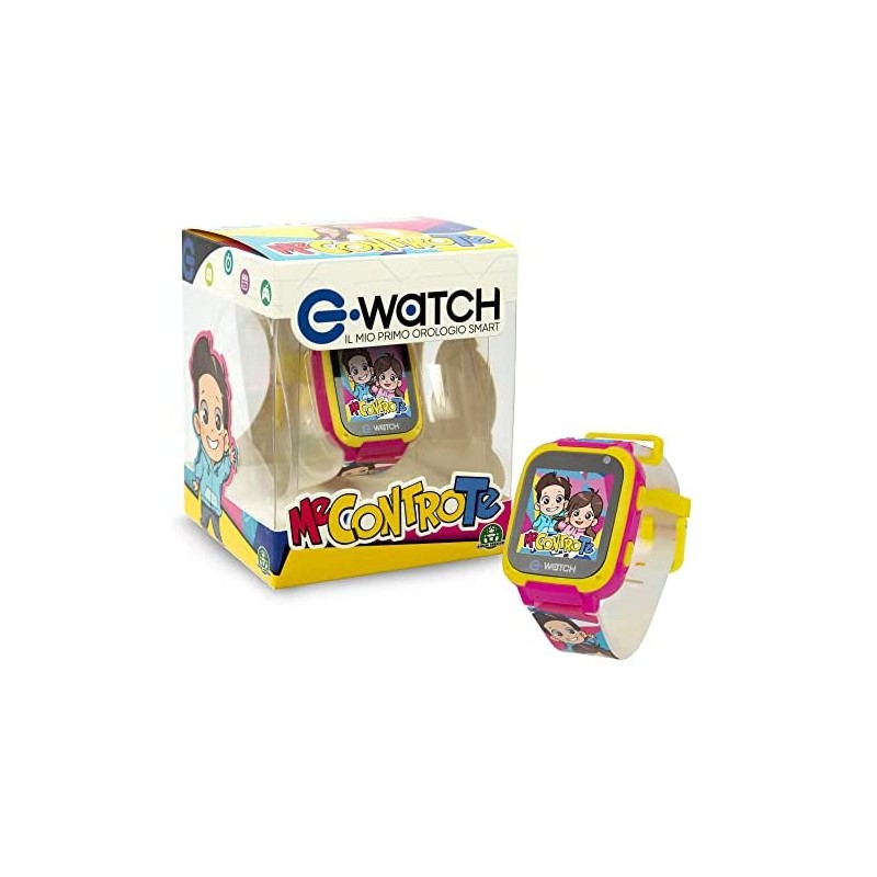 Giochi Preziosi - E-Watch - Me Contro Te, playwatch per bambine, orologio con tante funzioni per portare sempre con te le websta