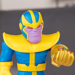 Hasbro - Playskool Heroes - Thanos Marvel Super Hero Adventures Mega Mighties, action figure 25 cm da collezione, F0022ES00