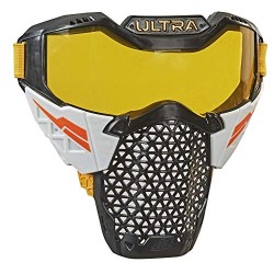 Hasbro - Nerf Ultra Maschera da battaglia con cinghia regolabile, design traspirante, Protezione per il volto per i combattenti 