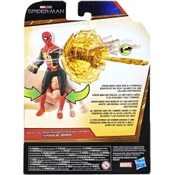 Hasbro-SpiderMan Deluxe con Aracno-Giro, Action Figure 15cm, F02325L0, età 4+