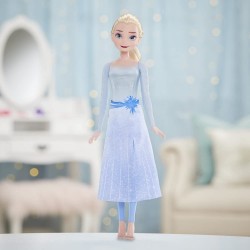 Hasbro - Frozen 2 - Elsa Corpetto Luminoso, bambola che si illumina in acqua - F0594