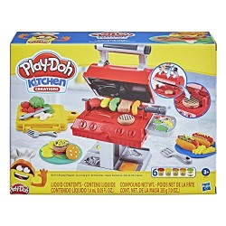 Hasbro - Play-Doh Kitchen Creations Barbecue, gioco cucina-barbecue, F06525L00