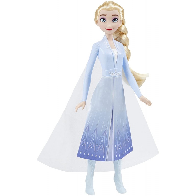 Hasbro - Disney Frozen Elsa, Fashion Doll con Capelli Lunghi e Abito Ispirato al Film Frozen 2, F07965X0