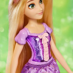 Hasbro - Disney Princess Royal Shimmer Rapunzel, Bambola Fashion Doll con Gonna e Accessori Moda, Giocattolo per Bambini dai 3 A