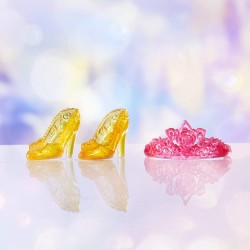 Hasbro - Disney Princess Royal Shimmer-Bambola di Belle, Fashion Doll con Gonna e Accessori, Giocattolo per Bambini dai 3 Anni i