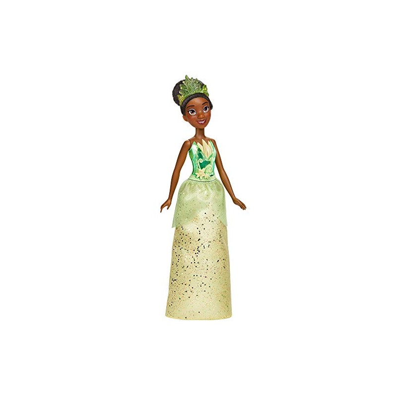 Hasbro - Disney Princess Royal Shimmer - Bambola di Tiana, Fashion Doll con Gonna e Accessori, Giocattolo per Bambini dai 3 Anni