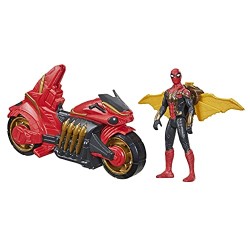 Hasbro - Spiderman SPD 3 Movie 6IN Figure And Vehicle Spy, F11105L0