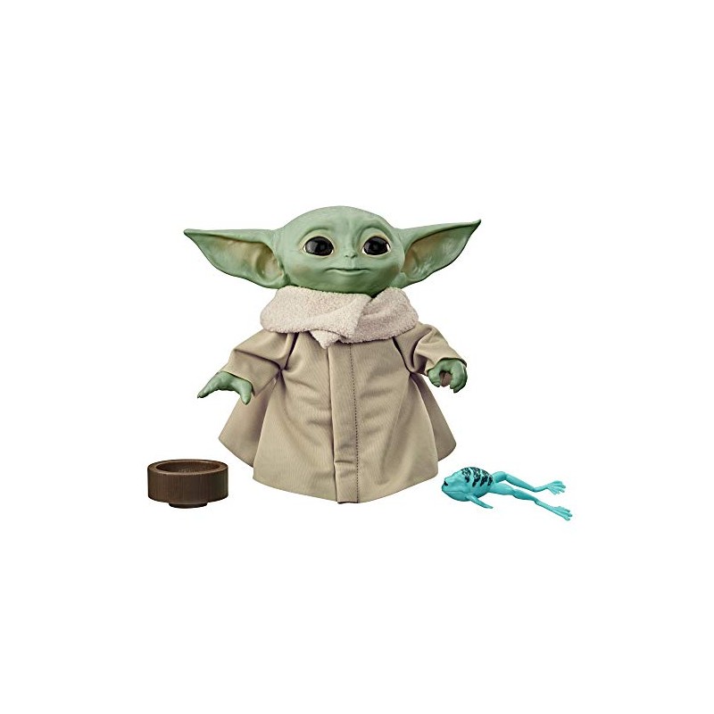 Hasbro - Star Wars - The Child (Peluche Baby Yoda con Suoni ed Accessori Tipici del Personaggio), F11155L00