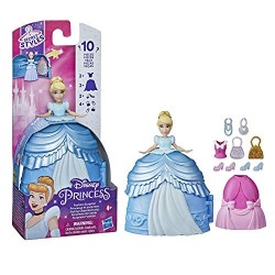 Hasbro - Disney Princess Secret Styles Fashion Surprise - Cenerentola, playset per Bambola con Abiti e Accessori, Giocattolo per