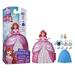 -Disney Princess Secret Styles Fashion Surprise - Ariel, Mini playset per Bambola con Abiti e Accessori, Giocattolo per Bambine 