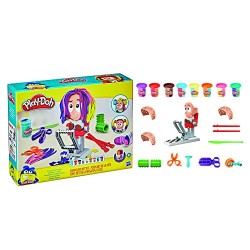 Hasbro - Play-Doh Il Fantastico Barbiere Playset con Pasta da Modellare e Accessori per Bambini dai 3 Anni in su, F12605L00