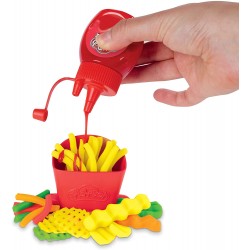 Hasbro - Play-Doh Kitchen Creations - Set di Patatine Fritte a Spirale, per Bambini dai 3 Anni in su, F13205L0
