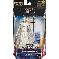 Hasbro - Marvel Legends Series - Gorr, Action Figure collezionabile da 15 cm, Ispirata al Film Thor: Love And Thunder, Include 3