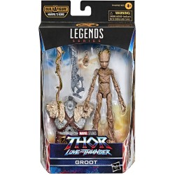 Hasbro - Marvel Legends Series - Groot, Action Figure collezionabile da 15 cm, Ispirata al Film Thor: Love And Thunder, Include 